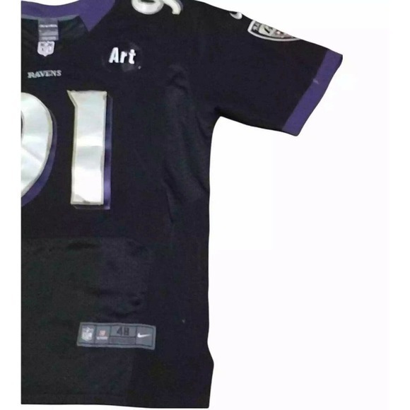 # 91 Upshaw jersey Baltimore Ravens Super Bowl XLVII (48) version Nike On Field - Picture 4 of 11